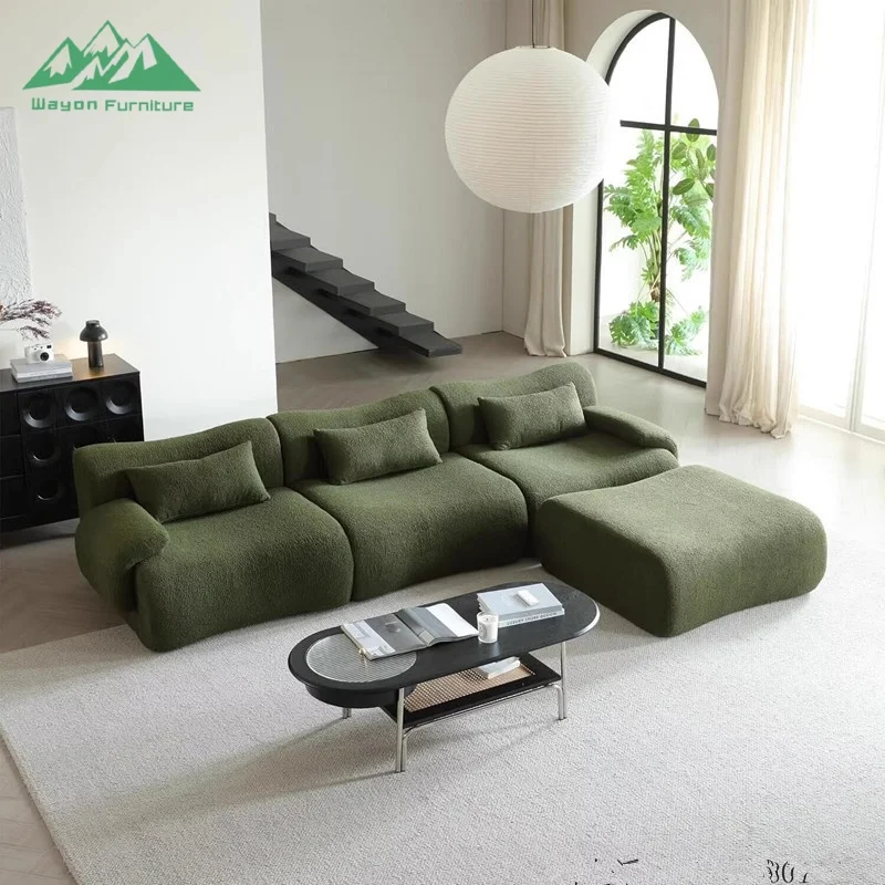 Modern Design Convertible Modular Sofa High Density Sponge Couch for Meeting Room