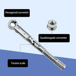 Dental Implant Torque Ratchet Wrench Tool Top German Quality,10.5 Mm , 10-50 Ncm Top Quality with Drivers Stainless Steel Tool