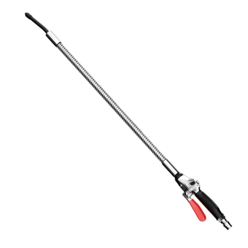 

J0MC Heavy Duty Air Blow Nozzle Guns Tool with Extensible Nozzle Pneumatic Compressor Accessory for Multiple Angles Cleaning