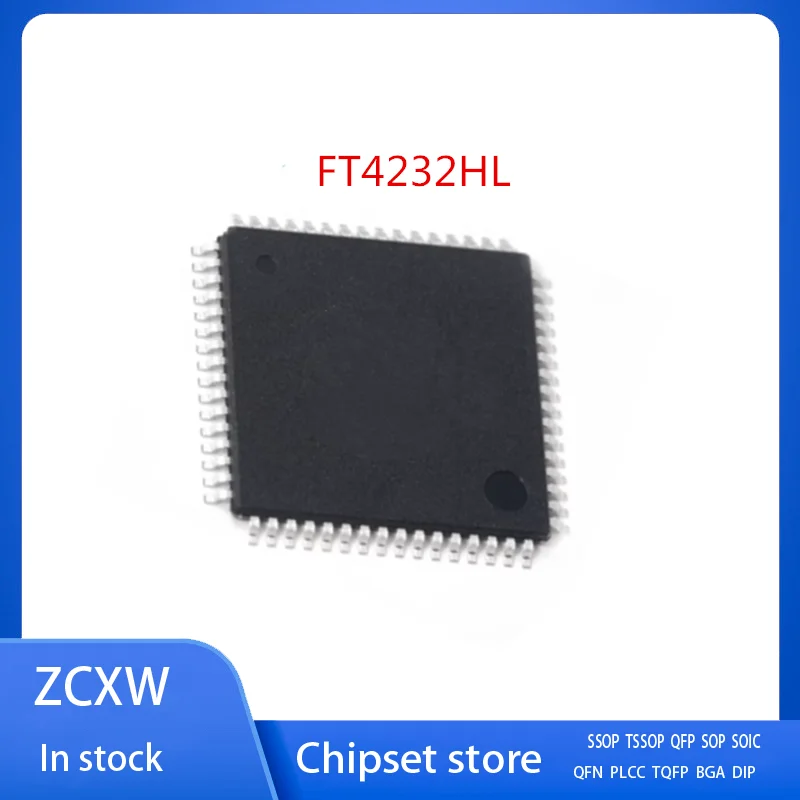 5PCS/LOT  NEW    FT4232HL   FT4232   QFP64