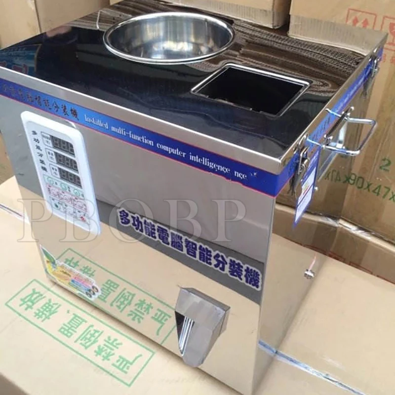 PBOBP 1-99g Intelligent Screw Filling Machine Powder Food Filler Grain Cereals Sachet Bag Racking Weighing Filling Machine