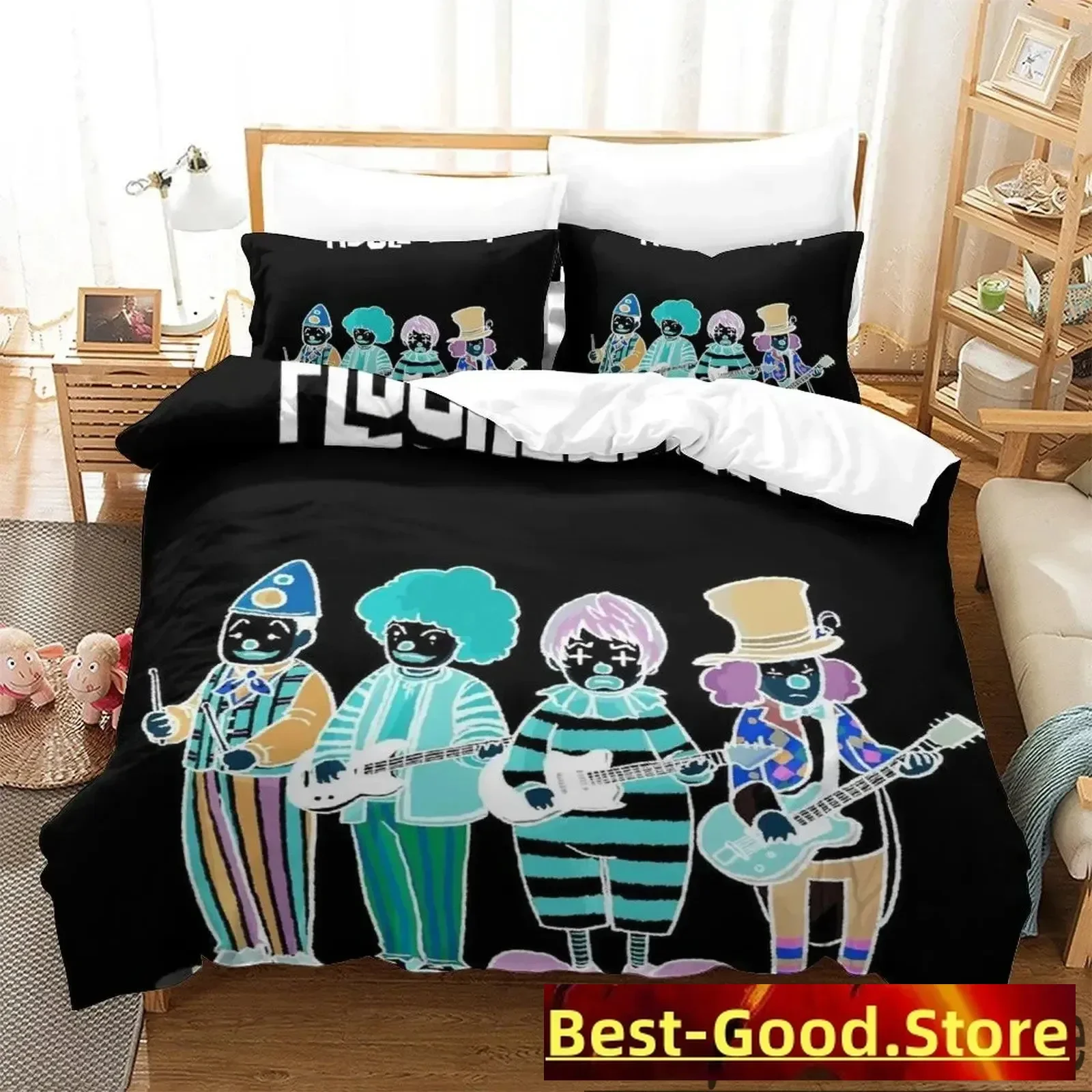 3D Print Arctic Monkeys Bedding Set Boys Girls Twin Queen King Size Duvet Cover Pillowcase Bed boys Adult Home Textileextile