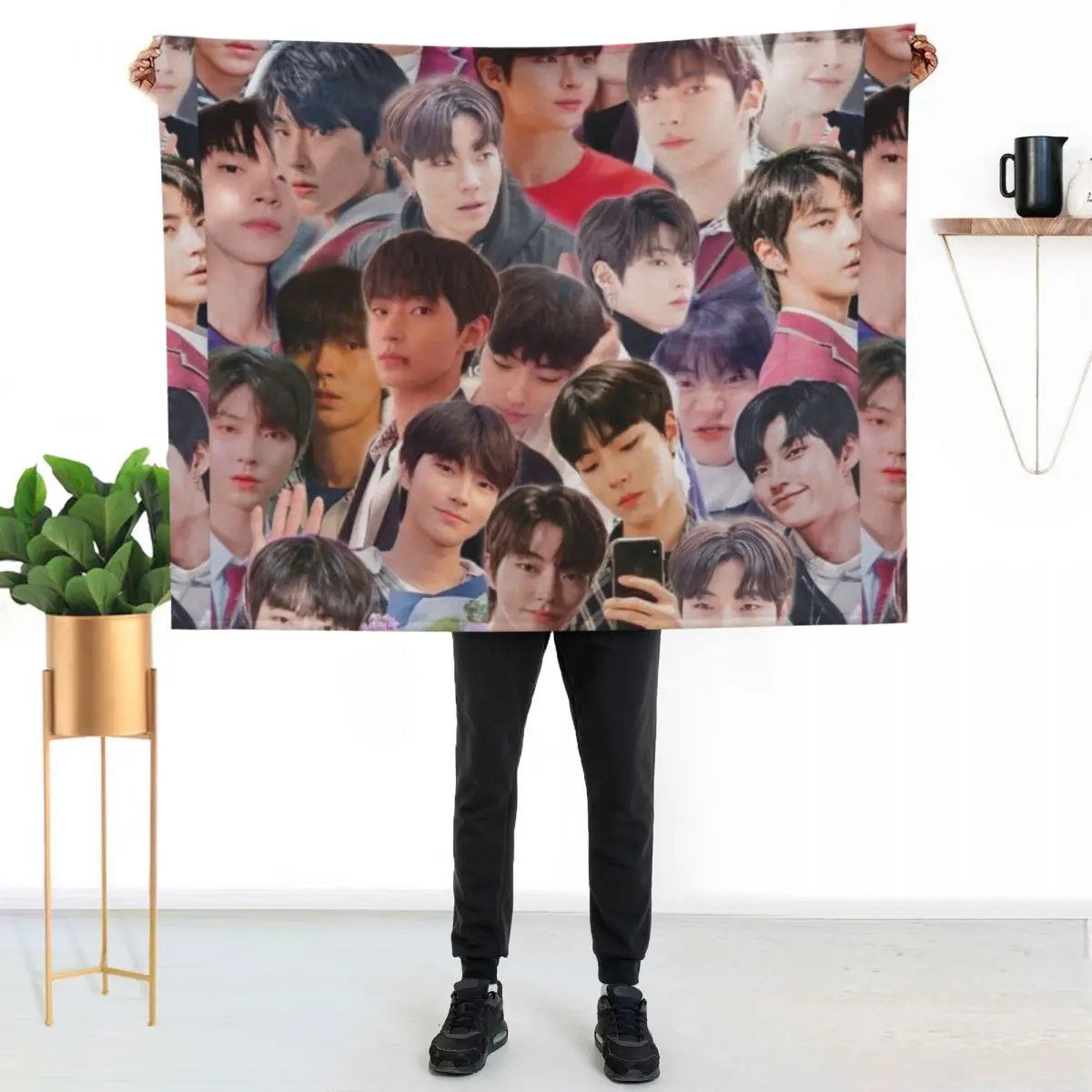 Hwang In-yeop collage Throw Blanket Tourist For Sofa Thin christmas decoration Sofas Blankets For Sofas Picnic Blankets