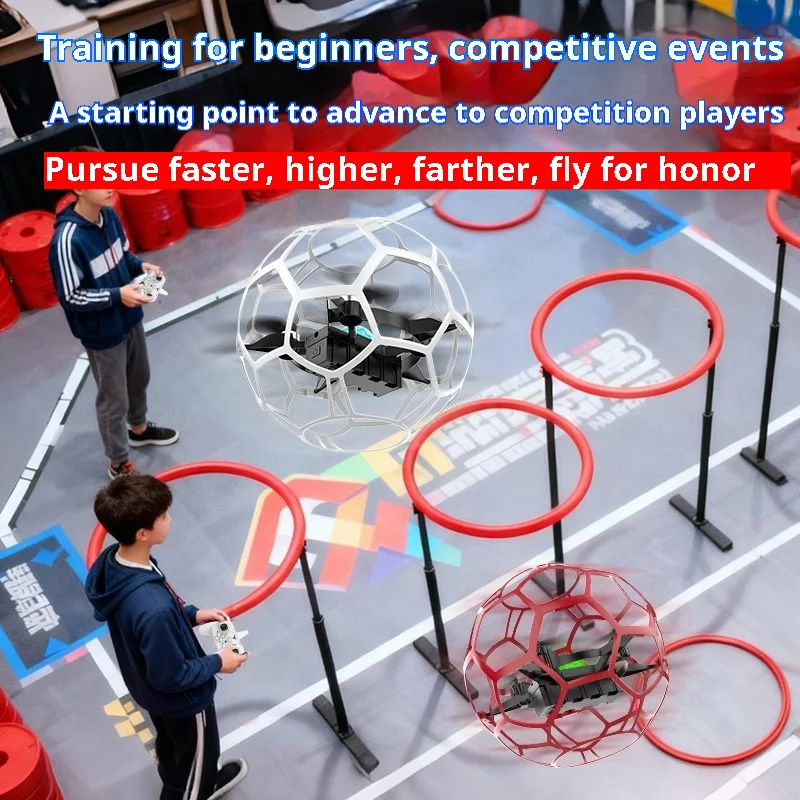 

SG600 Full Protection Soccer Drone Beginner Cultivation Competition Remote Control Aircraft For Youth Institutional Training