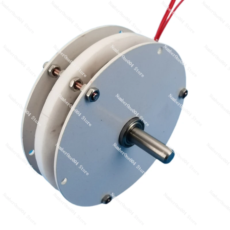 

50W Disc Coreless Three-Phase Permanent Magnet Brushless Generator DIY Low Speed Low Resistance High Efficiency Inner Rotor