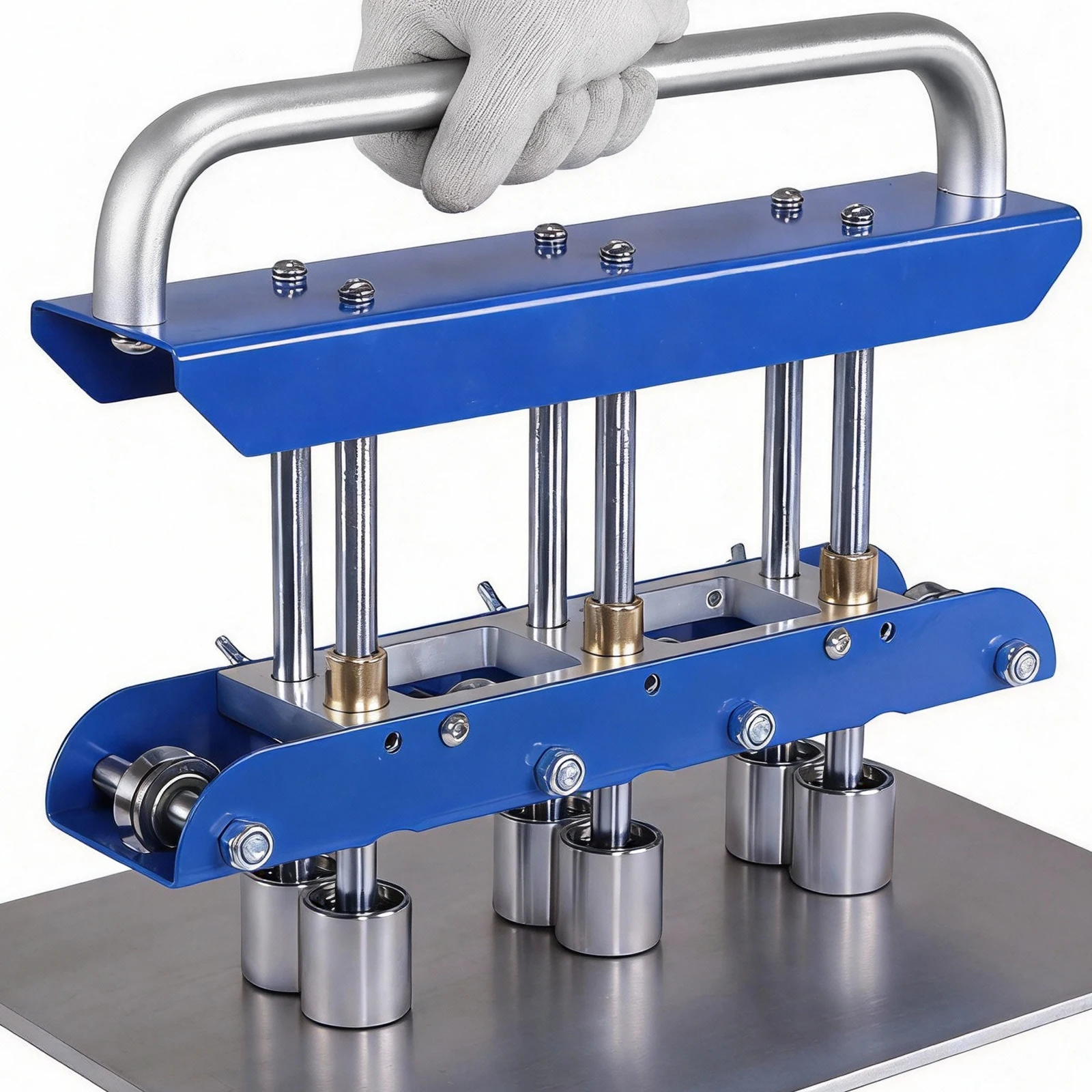

Трехпозиционный листогибочный станок с большим радиусом гибки 0-90 градусов ° Инструмент для гибки металла с ручкой из алюминиевого сплава для гибки труб диаметром 13-130 мм