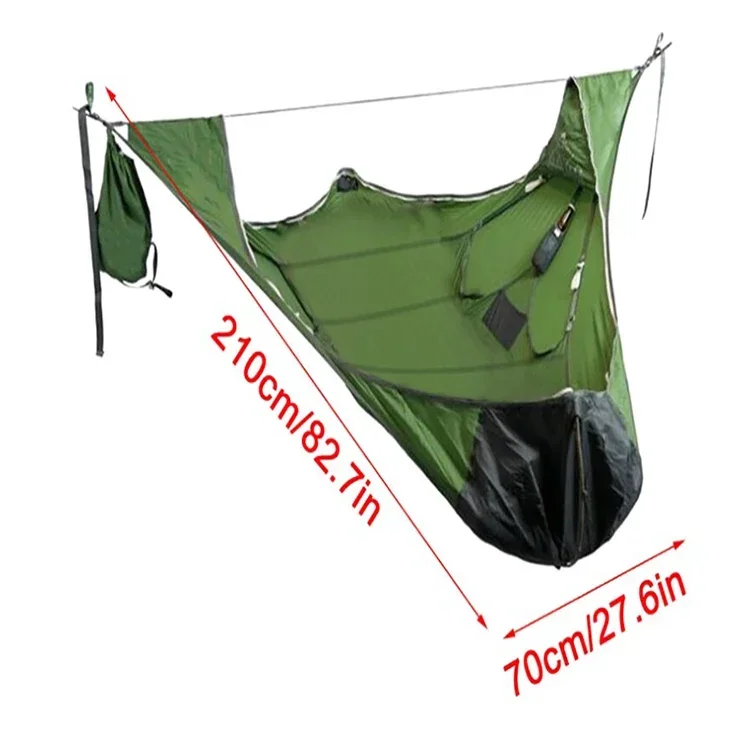 

Outdoor Travel Large Capacity Portable 1/2 Person Sleeping Bag Camping Hammock with Mosquito Net