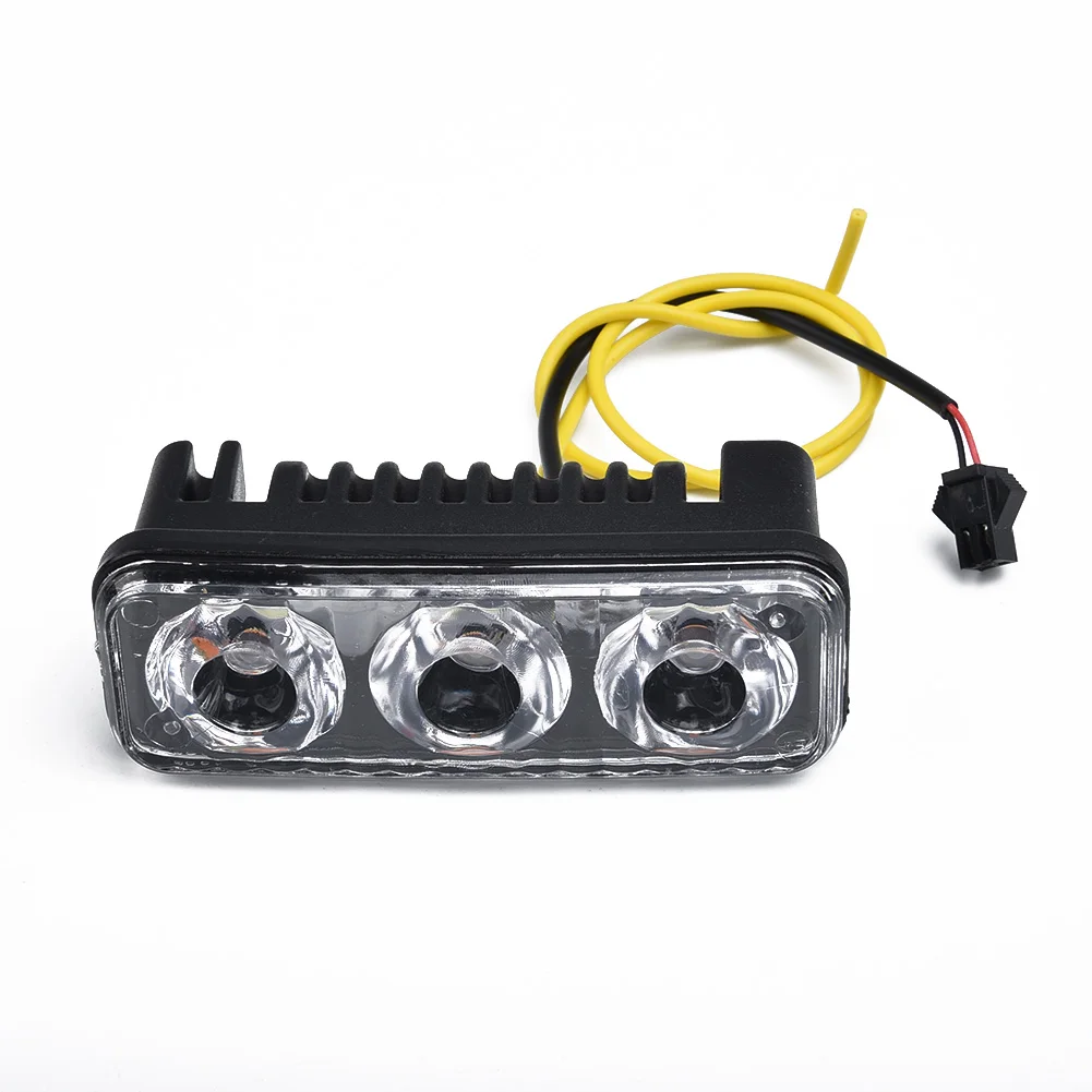 2 * LED Auto Drl Tagfahrlicht High Power Super Xenon Weiß/Bernstein 3-LED Blinker Nebels chein werfer Kits