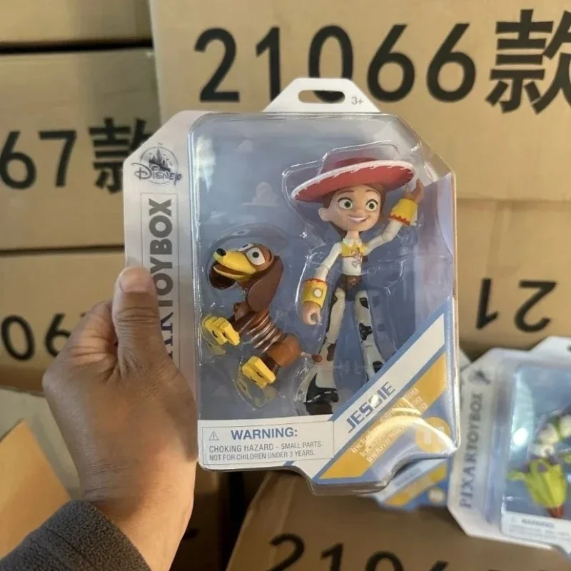 

Мультяшная история игрушек Чужой яблочко Pixar Базз Вуди Фигурка Настольная аниме-модель ПВХ украшения Детский подарок на день рождения