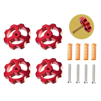 A34M-Leveling Nuts Metal Set Hand Twist Designed For Creality Ender 3/3 Pro/3 V2/3 Max, Ender 5/5 Plus/5 Pro, CR10 3D Printers