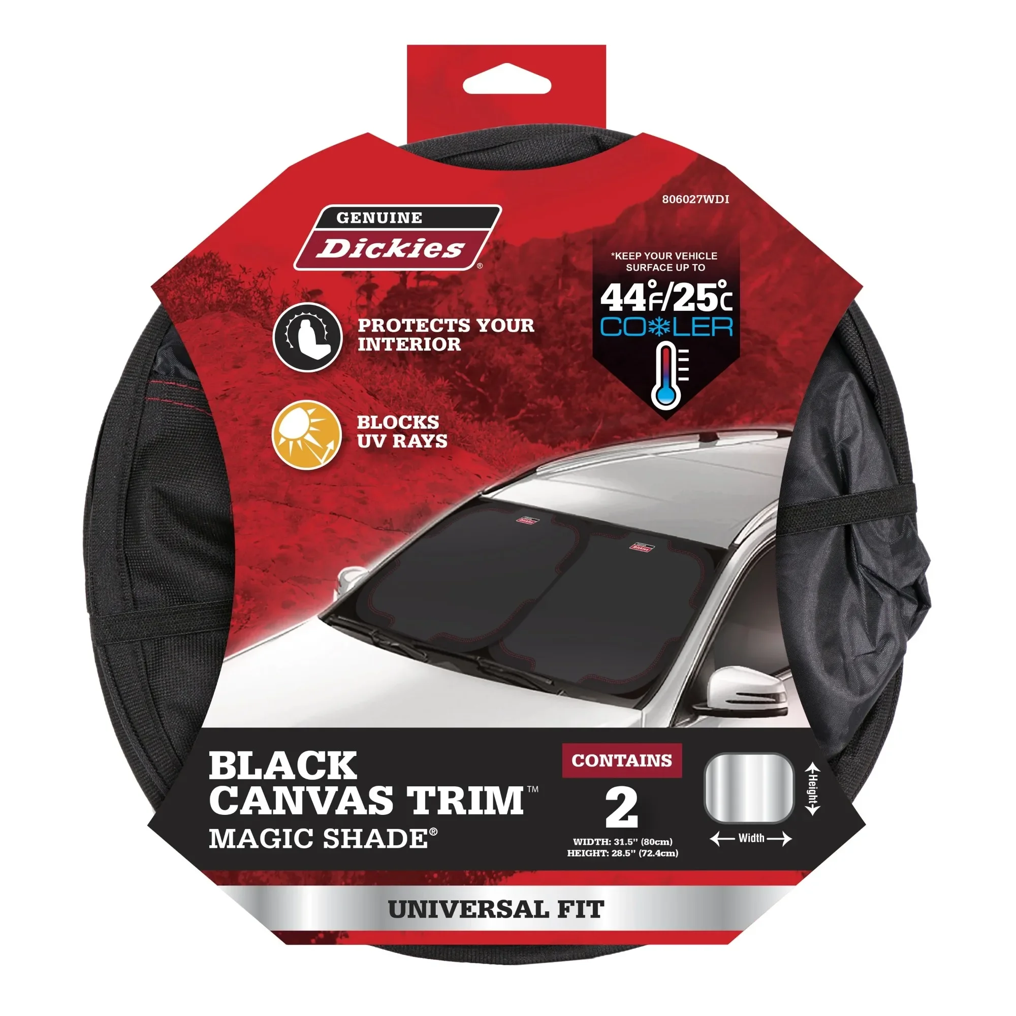 Visiera universale, nera, costruzione durevole, protezione interna, facile da riporre, design all-in-one