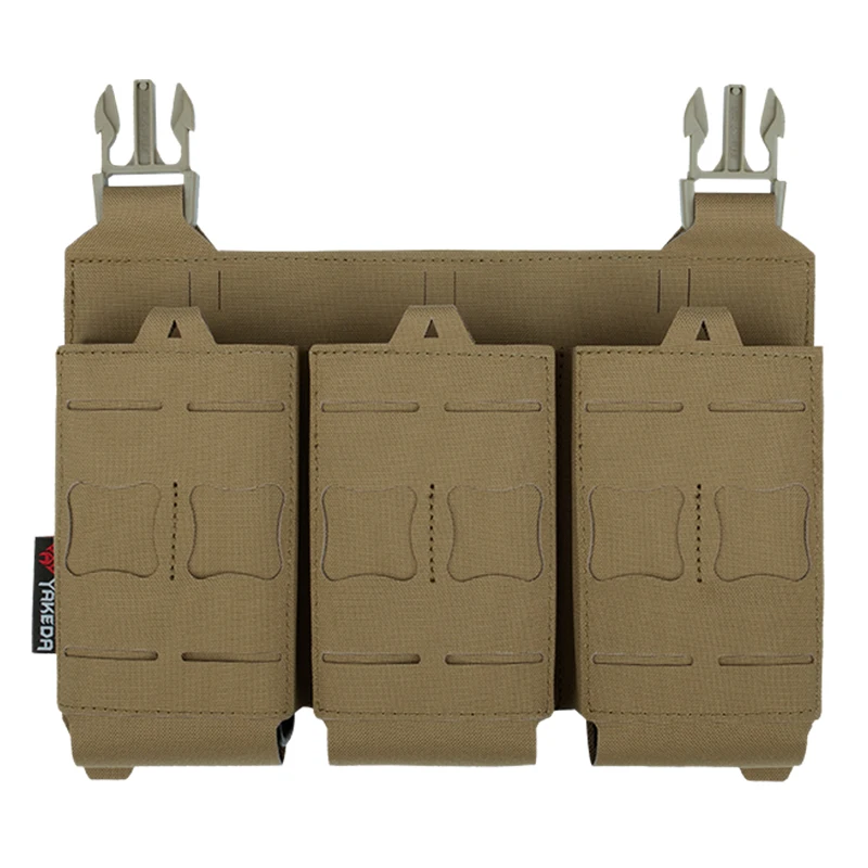 

Тактический подсумок для магазинов Molle System 0119 из нейлона с тройной быстрой застежкой, сумка-подсумок для жилета с аксессуарами для тактических тренировок и охоты
