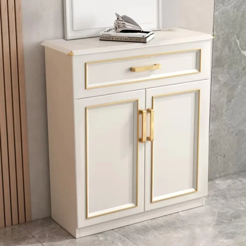 Furniture Wooden Shoe Cabinet Nordic Waterproof Hallway Organizer Shoe Rack Space Saving Box Unique Gabinete Unique Furniture