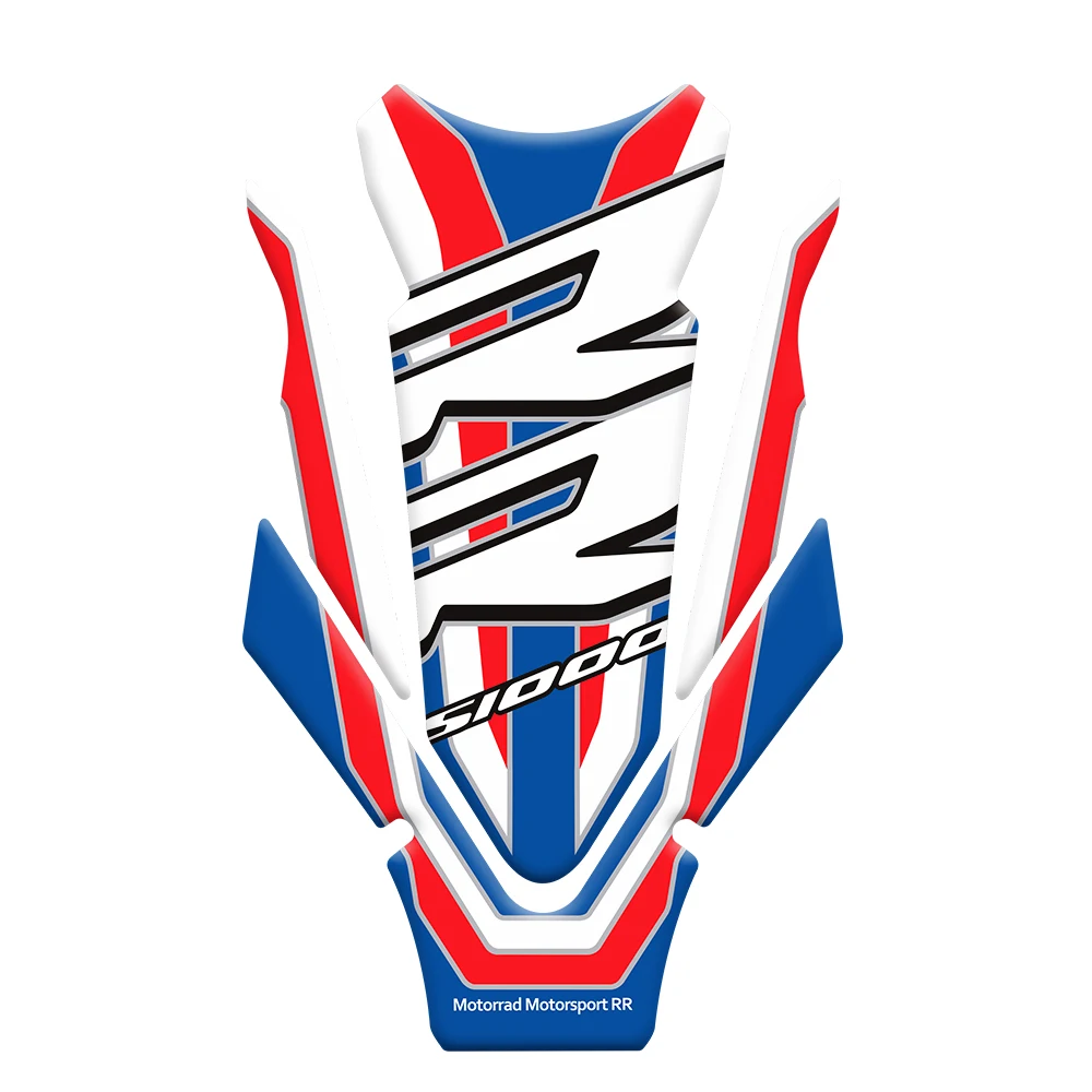 For BMW S1000RR M1000RR 2019 2020 2021 2022 2023 Motorcycle 3D Gel Tank Pad Protector Paint Protection Decal Sticker