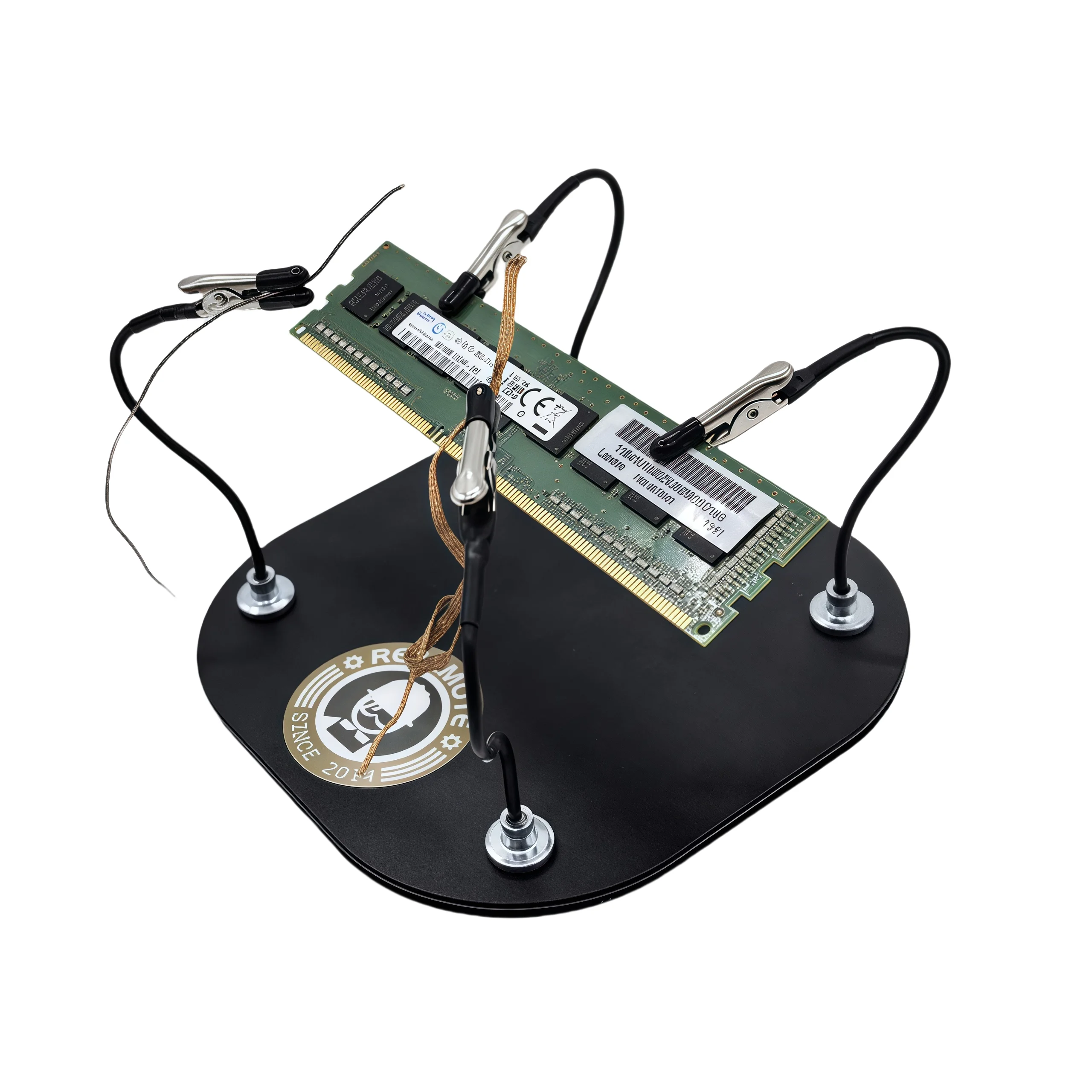 منصة لحام حامل PCB عالمية مع دبابيس مغناطيسية تركيبات الأخدود مقاطع قابلة للانحناء للإصلاح الإلكتروني للوحة الدوائر