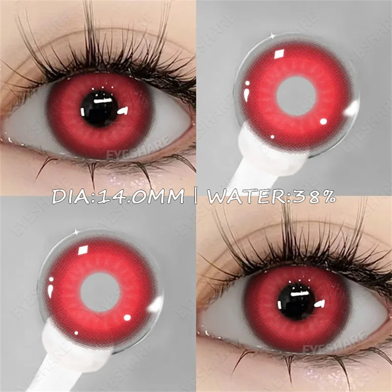 EYESHARE Gekleurde Contactlenzen voor Ogen 1 paar Blauwe Contactlenzen Paarse Lenzen Cosplay Roze Contactlenzen Jaarlijks Halloween Lenzen