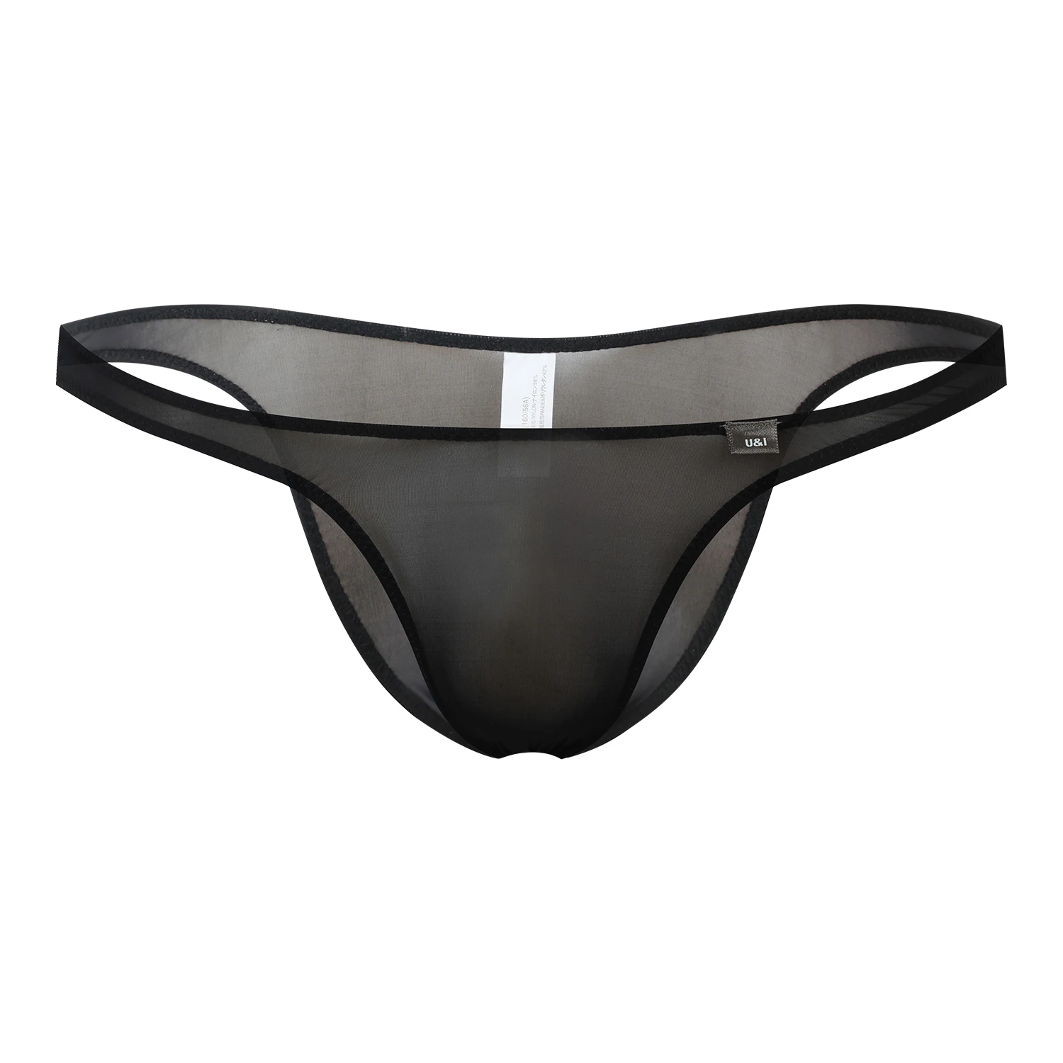 U&I sexy small briefs for girls hot low waist single layer crotch 50g ultra-thin transparent nylon lover gift