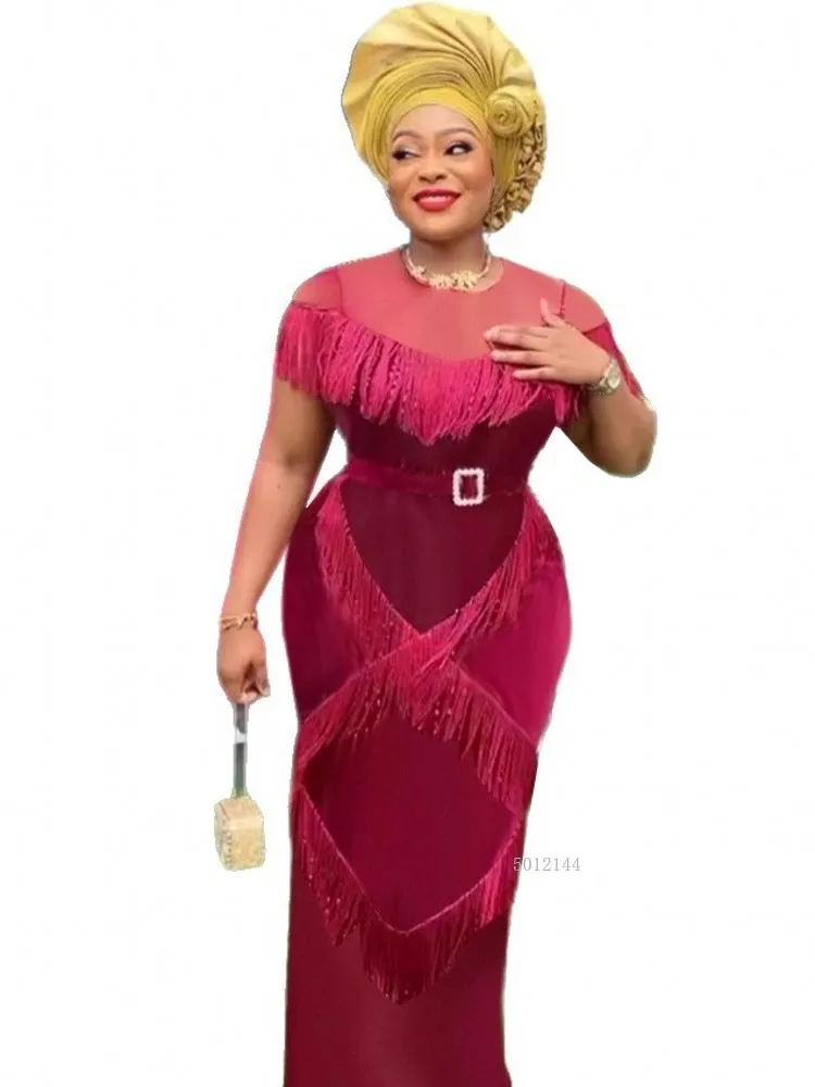 

African Dresses For Women Elegant Wedding Muslim Fashion Abayas Dashiki Robe Kaftan Long Maxi Dress Turkish Africa 2026 New