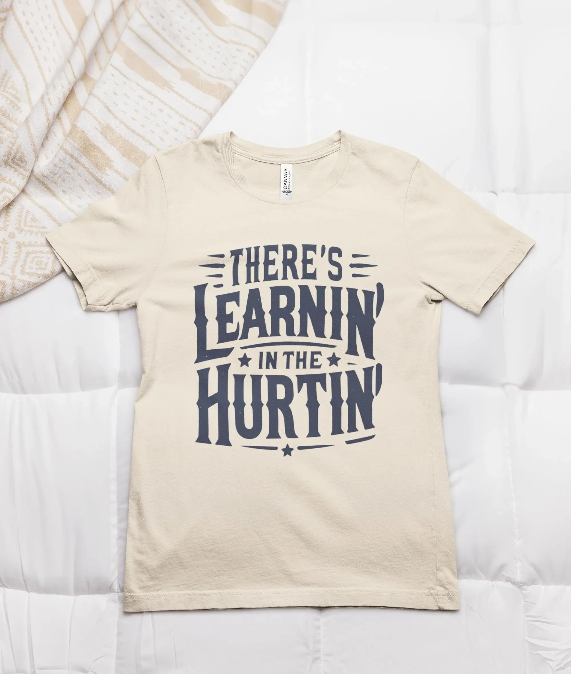 Learning From The Hurting Country Music T Shirt Live and Learn Growth Mindset Encouragement