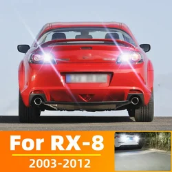 2pcs LED Reverse Light For Mazda RX-8 RX 8 RX8 Accessories 2003 2004 2005 2006 2007 2008 2009 2010 2011 2012 Backup Back Up Lamp