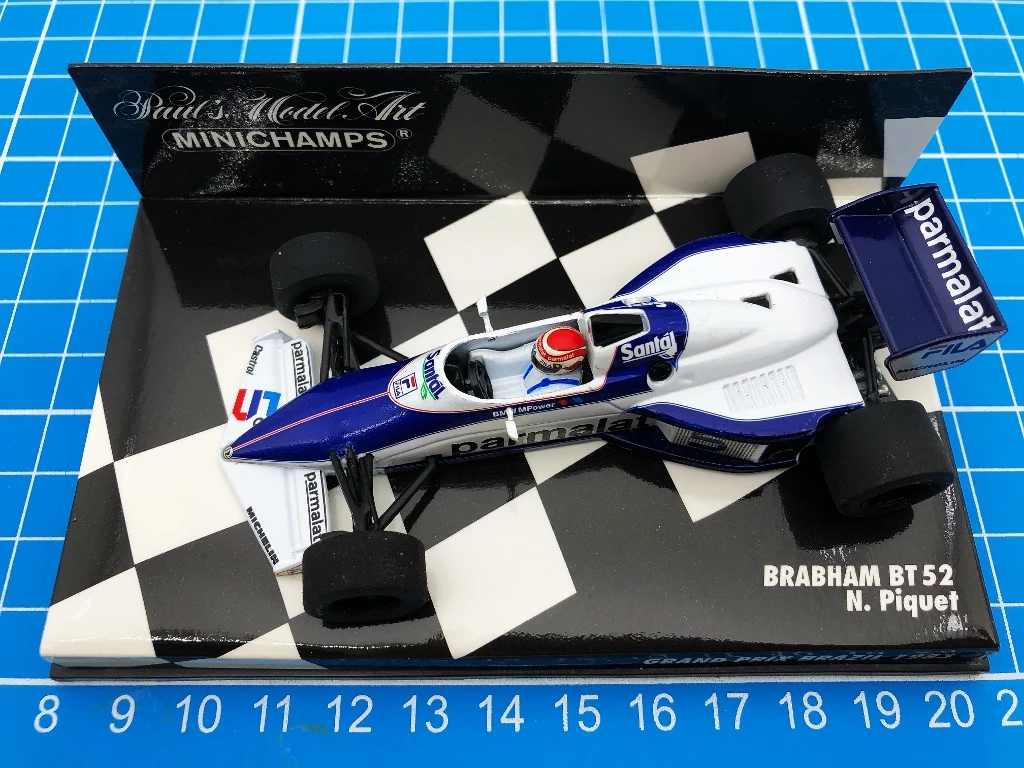 

Minichamps 1:43 F1 BT52 1983 Piquet Simulation Limited Edition Resin Metal Static Car Model Toy Gift