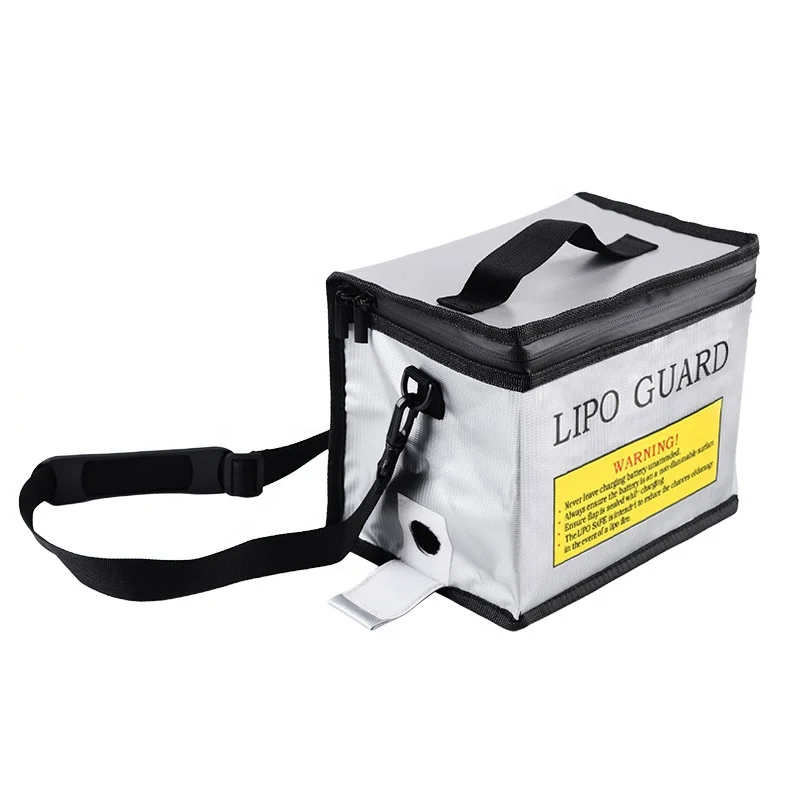 2 قطعة 215x145x165 مللي متر حقيبة أمان مقاومة للحريق RC يبو الحرس انفجار برهان لهب بطارية آمنة حقيبة #5