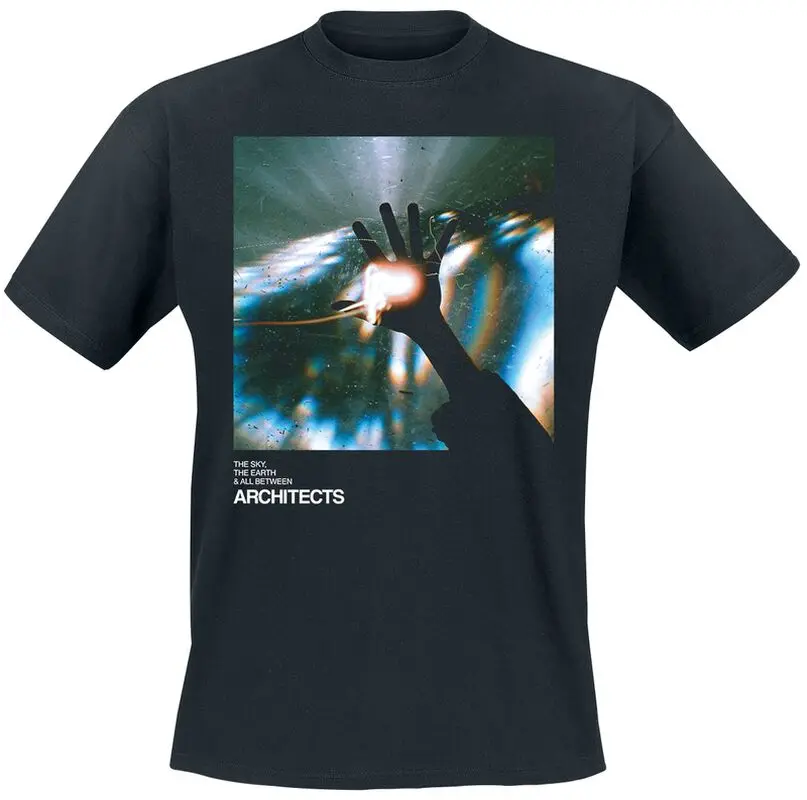 The Sky Reach Up  Architects  T-Shirt Men Women Vintage Metal Rock Band Graphic Tee 100% Cotton Summer Streetwear Top