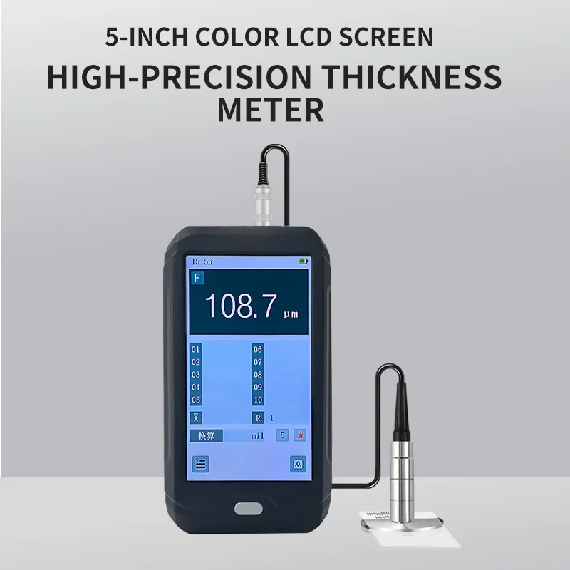 BCT-150B eddy current thickness gauge, high-precision digital display anodized film thickness tester