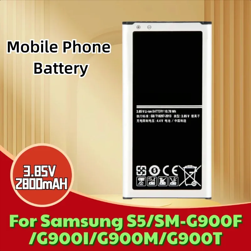 

EB-BG900BBC 3.85V 2800mAH Mobile Phone Battery for Samsung S5/SM-G900F/G900I/G900M/G900T