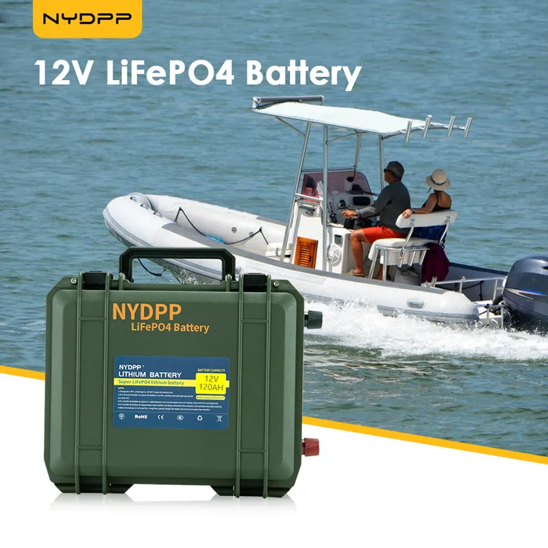 12 В Lifepo4 60 Ач/80 Ач/100 Ач/120 Ач аккумулятор lifepo4 литиевая батарея 12 В литий-фосфатная батарея 12 В с зарядным устройством 10 А