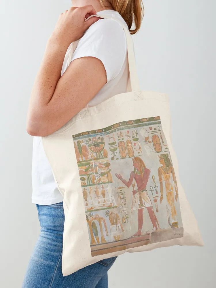 

Thutmose I and Queen Senseneb by Howard Carter Tote Bag cute pouch bag Portable shopping bag shopper bags tote bags cloth bags