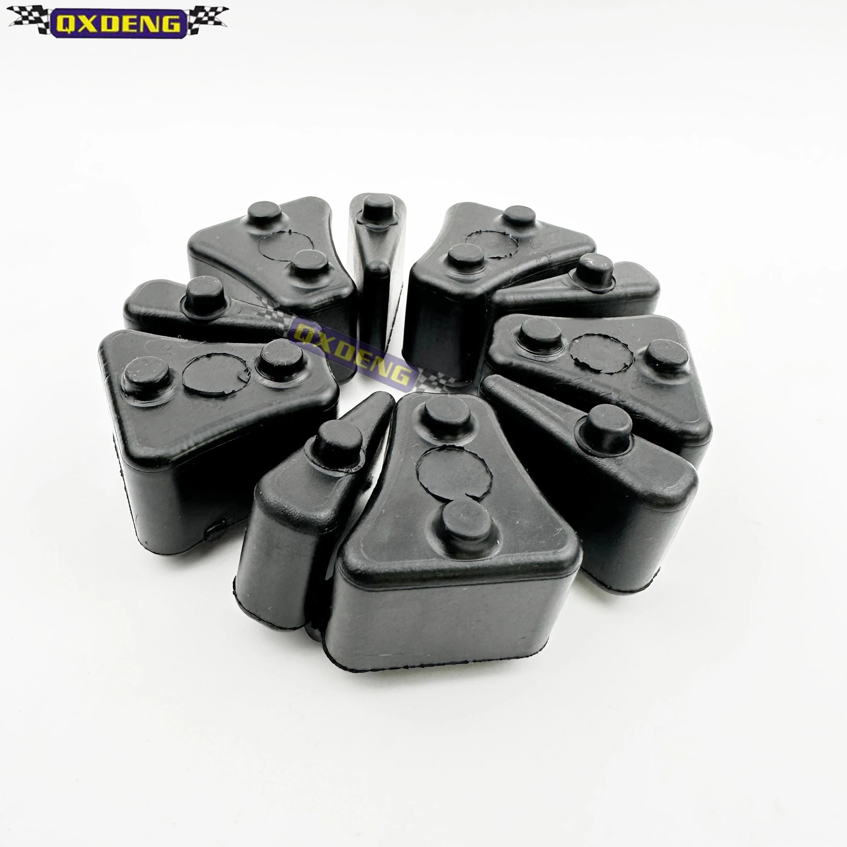 5 pcs Motorcycle Rear Wheel Damper Set Black Rear Wheel Damper for Honda  VT750 DC C CD Shadow Sprocket Rubber Motorcycle