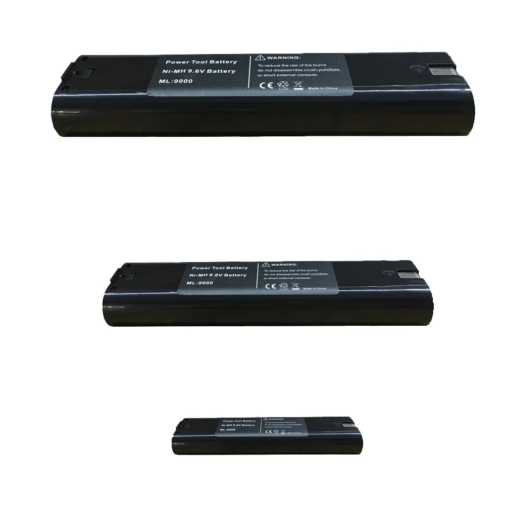 9.6V 3.0Ah NIMH تبديل البطارية لماكيتا 9000 9002 9033 ، 6095D 6096D 6093D 6012HD DA391D 5090D 4390D 5090D 8402VD ML902