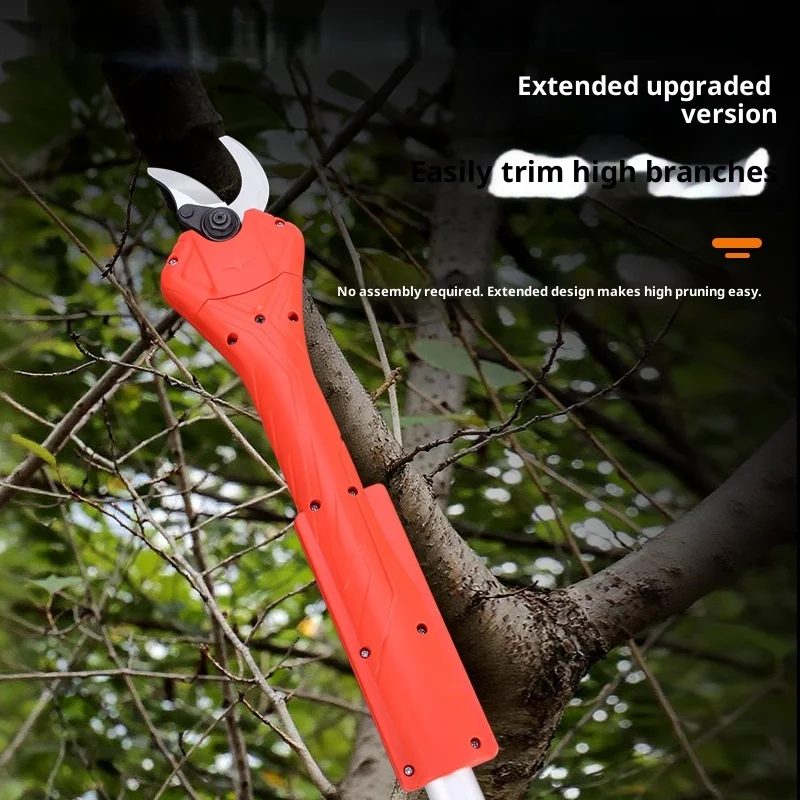 정원 과일나무 높은 가지 두꺼운 가지 전동 전지가위 배터리식 전지가위 정원용