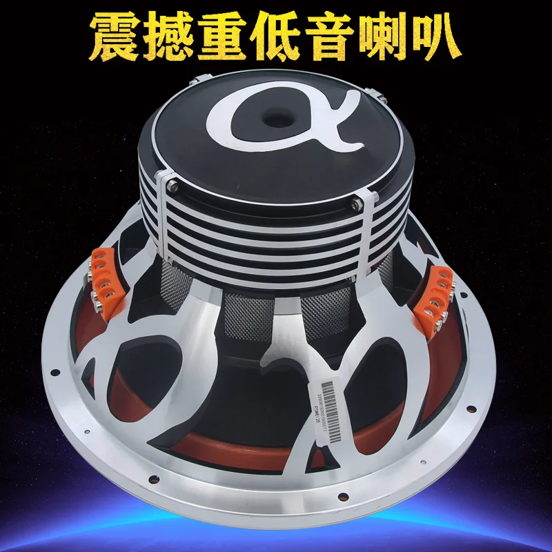 2025 رائجة البيع الأمريكية α معامل صوت السيارة تعديل حمى 12 بوصة 10 بوصة زيادة الوزن المزدوج ملف صوتي مضخم صوت القرن السلبي #1