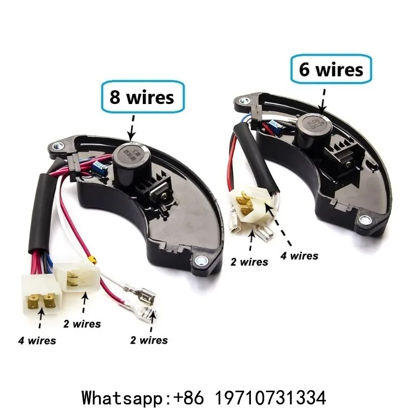 

6/8 Wires 5KW 7KW 8KW AVR Regulator Generator Automatic Voltage Regulator Single Three Phase Stabilizer For Generator Parts