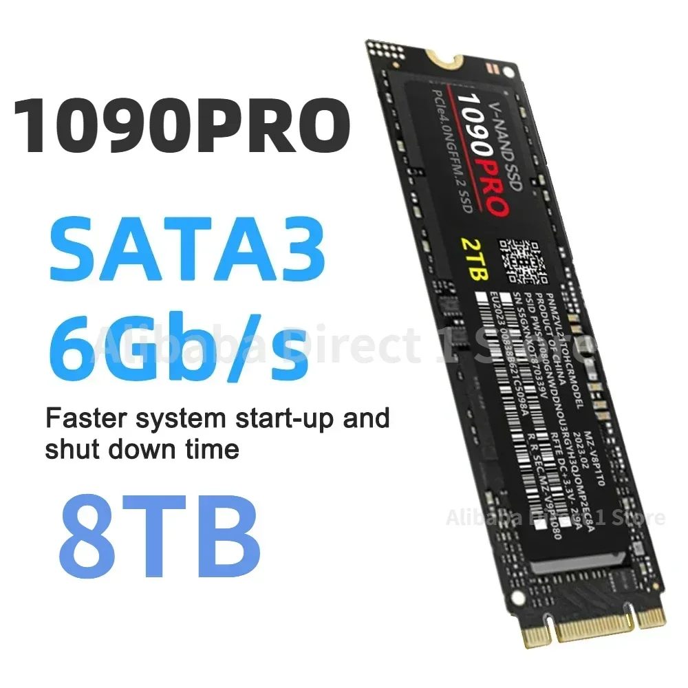 

2024 M.2 SATA PS5 SSD 1TB Hard Drive 512GB 256GB 2280 NGFF 3D NAND SSD Internal Solid State Drives диск For PS5 Laptop Desktop