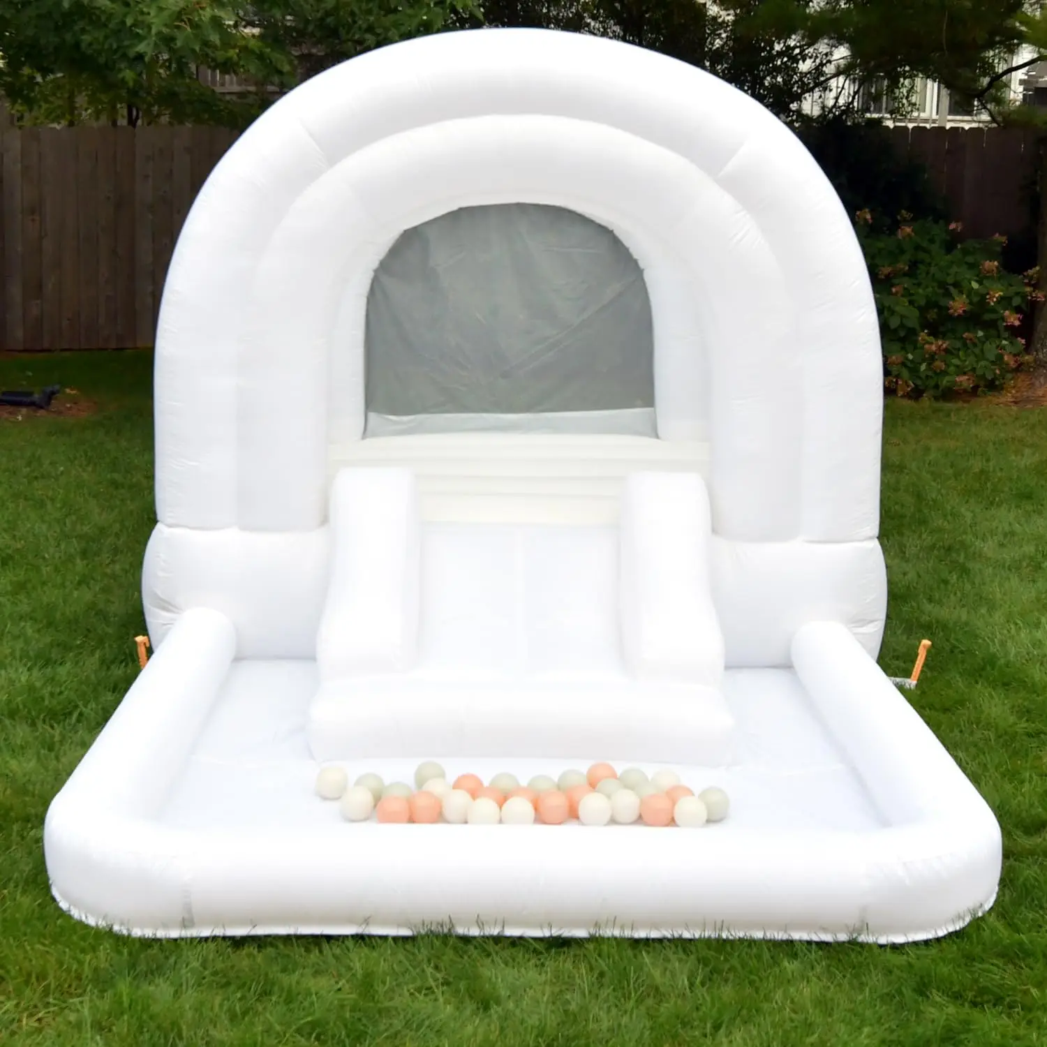 PVC Bouncy Castle With Slide, Blower Included, Free Shipping, Suitable For Indoor And Outdoor Use, Birthday Parties