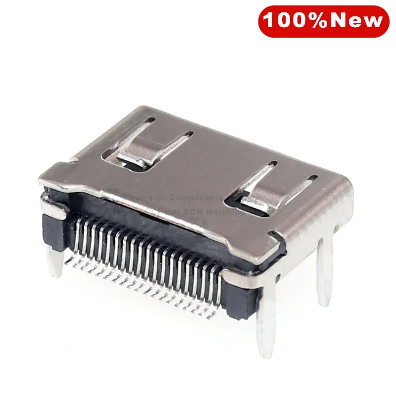5pcs/Lot 685119136923 HDMI 19 PIN Displayport  DVI Connectors COM Female HDMI 19Pn SMT Hztl Mini