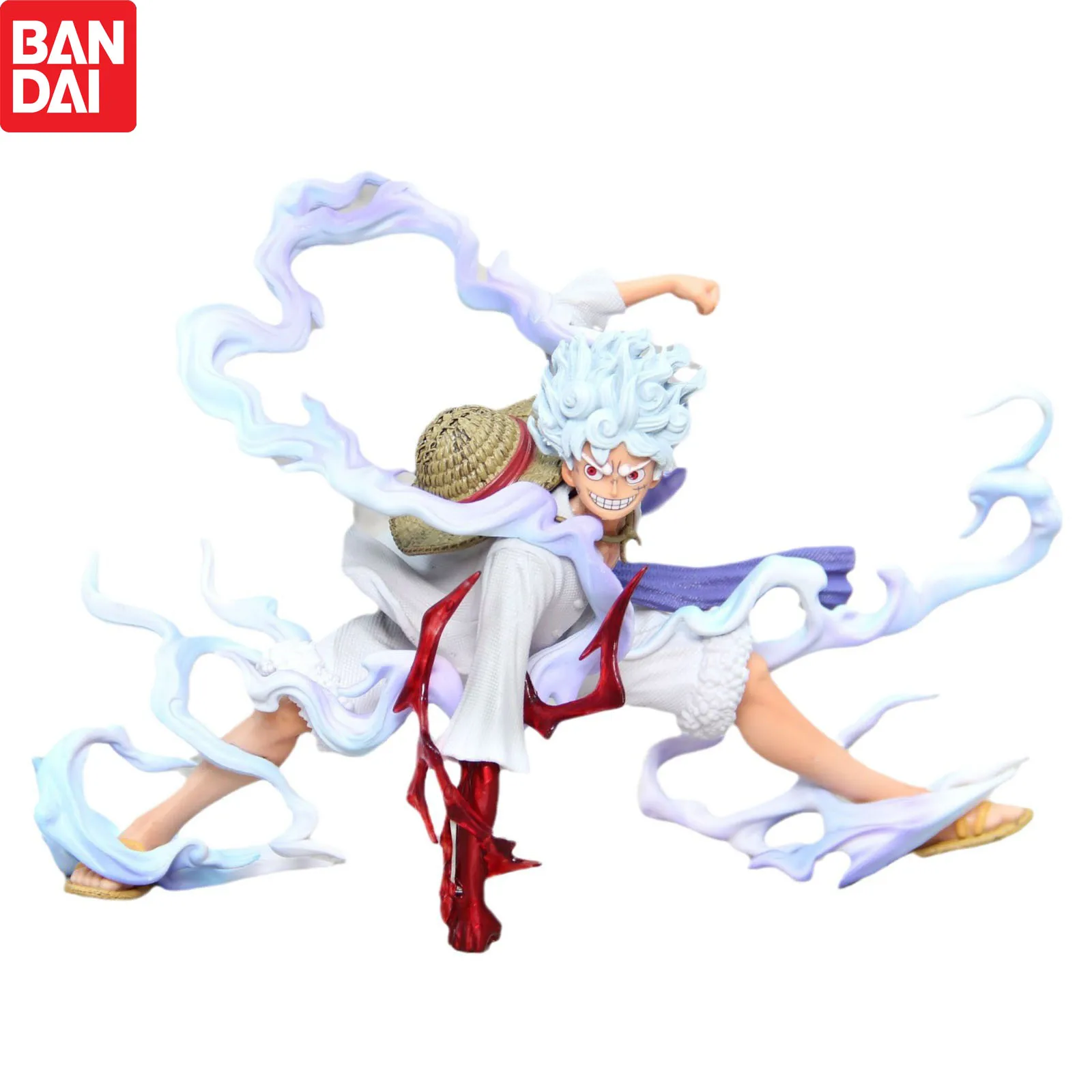 

17cm One Piece GK CNS Fifth Gear Sun God Nika Luffy Figure Anime Model Combat Stance Statue Garage Kit Toy Collectibles Gift