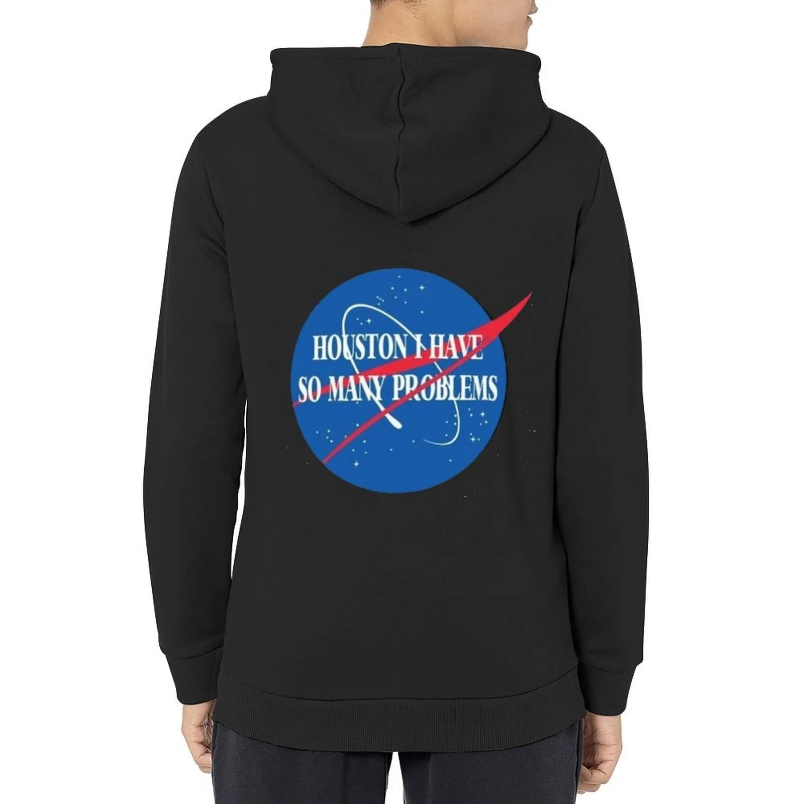 

houston i have so many problems Hoodie men's clothing male clothes autumn new products men's sweat-shirt set pullover hoodies