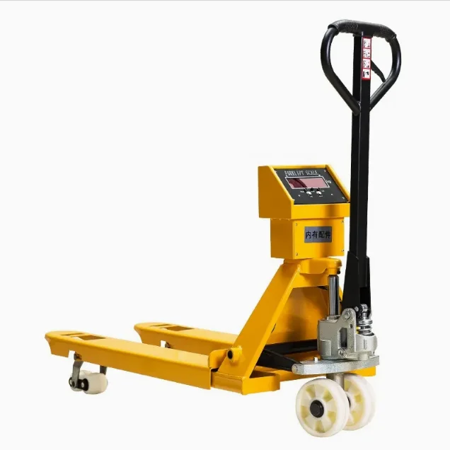 

Hydraulic Hand Pallet Truck with Scale and print function