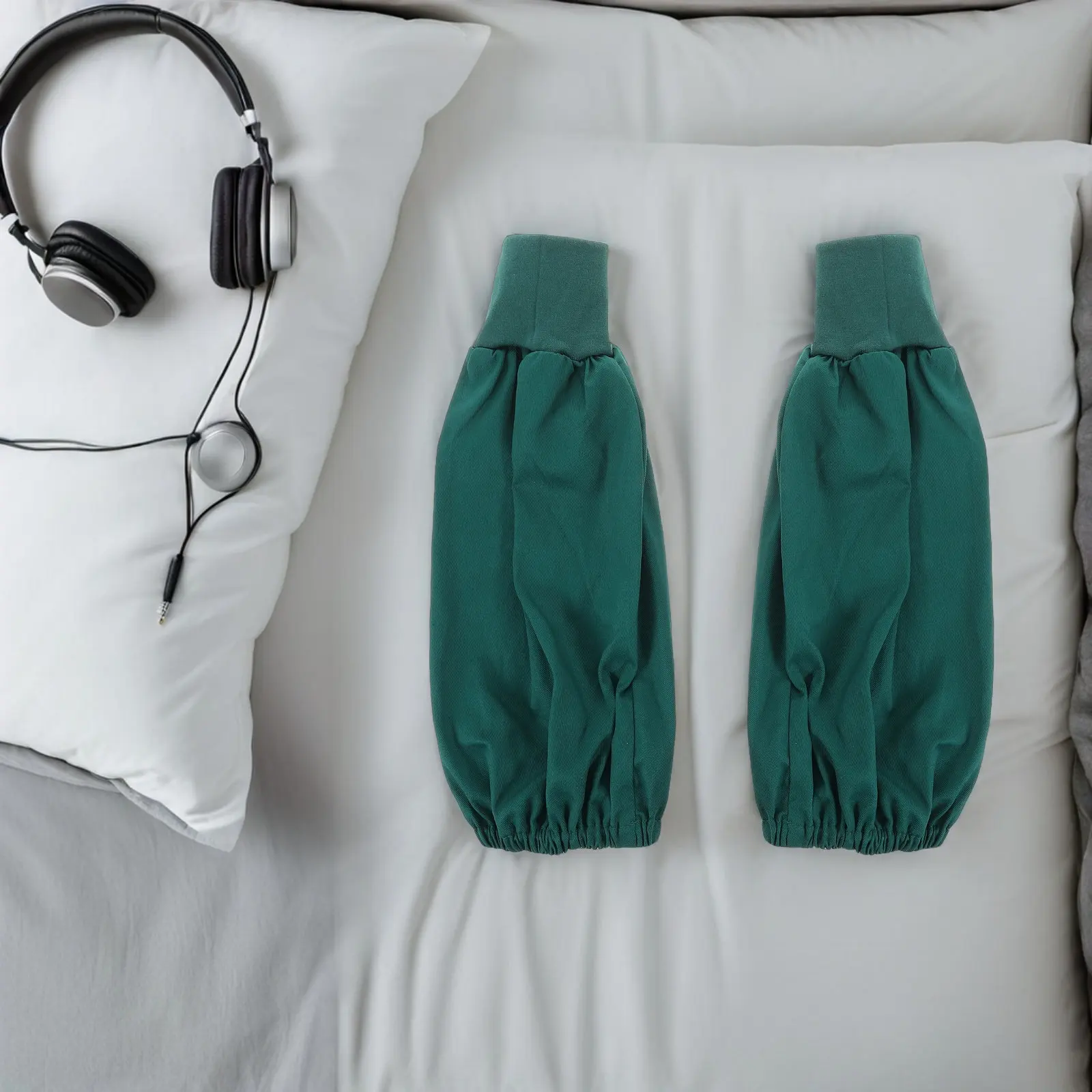 

1 пара дышащих хлопковых нарукавников, эластичные защитные рукава, многоразовые накладки на предплечья для медицинских работников и использования в больницах