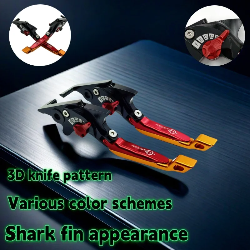 

Для SUZUKI GSX-S1000/F/ABS 2015-2021 KATANA 2020, детали для мотоцикла, 3D комплект тормозных рычагов, складные регулируемые рычаги ручки