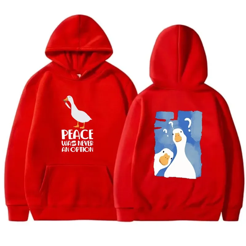 Fashion Male and female couples Cute duck print Hoodie Casual Hoodies Pullovers Sweatshirts Men\'s Top  Color Hoodies Sweatshirt