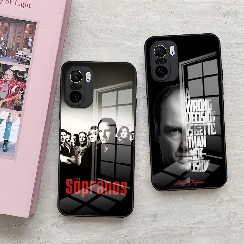 America TV The Sopranos Phone Case For Xiaomi 14 12 Pro 11t 13 Lite POCO M6 M5 X6 X5 X3 NFC F5 F6 Pro Tempered Glass Cover