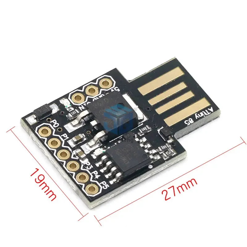 Digispark kickstarter miniature for Arduino ATTINY85 usb development board