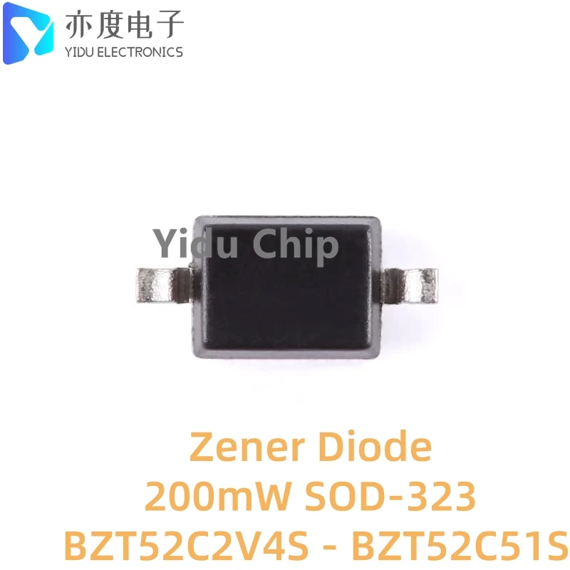 100 buah/lot dioda Zener Diode WL 18V 20 WM 20V BZT52C22S WN 22V WO WO 24V WP WP 27V BZT52C30S WQ 30V