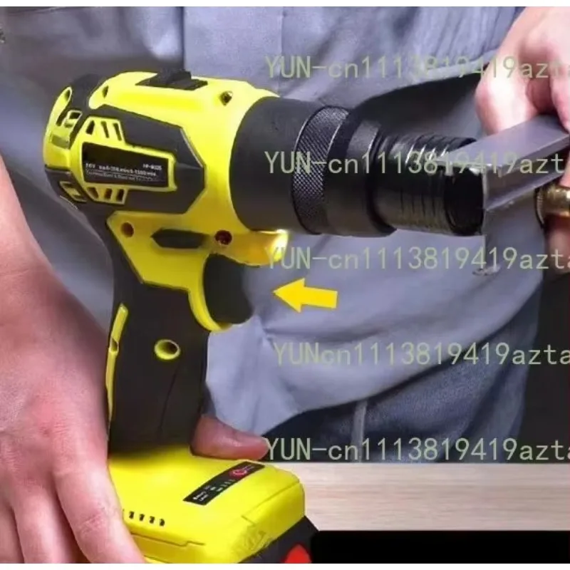 KF8026 Electric Rivet Pulling Gun 21V Rechargeable Rivet Nut Gun Brushless Rivet Gun Rivet Tool Rivet Nut Gun M3/M4/M5/M6/M8/M10