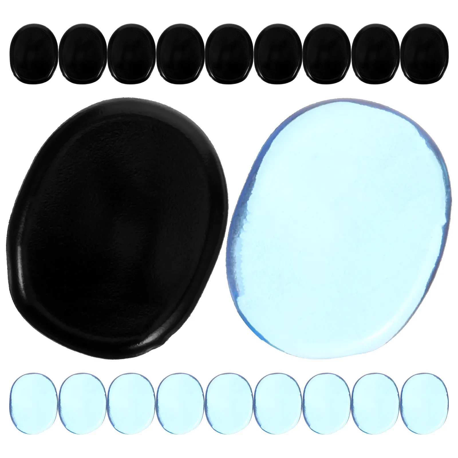 

24 Pcs Mute Pad Drum Practice Tromme Damping Percussion Snare Silica Gel Kit Silicone Muffler Sound Dampening Pads for Drummers
